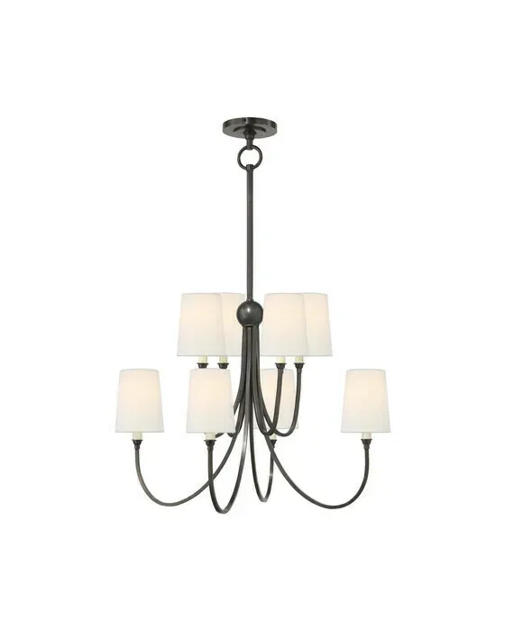 Reed Chandelier Bronze L