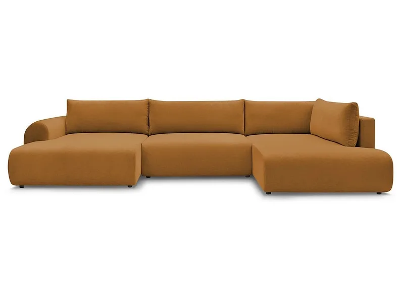 Wohnlandschaft BOBOCHIC LUCIEN Stoff gelb