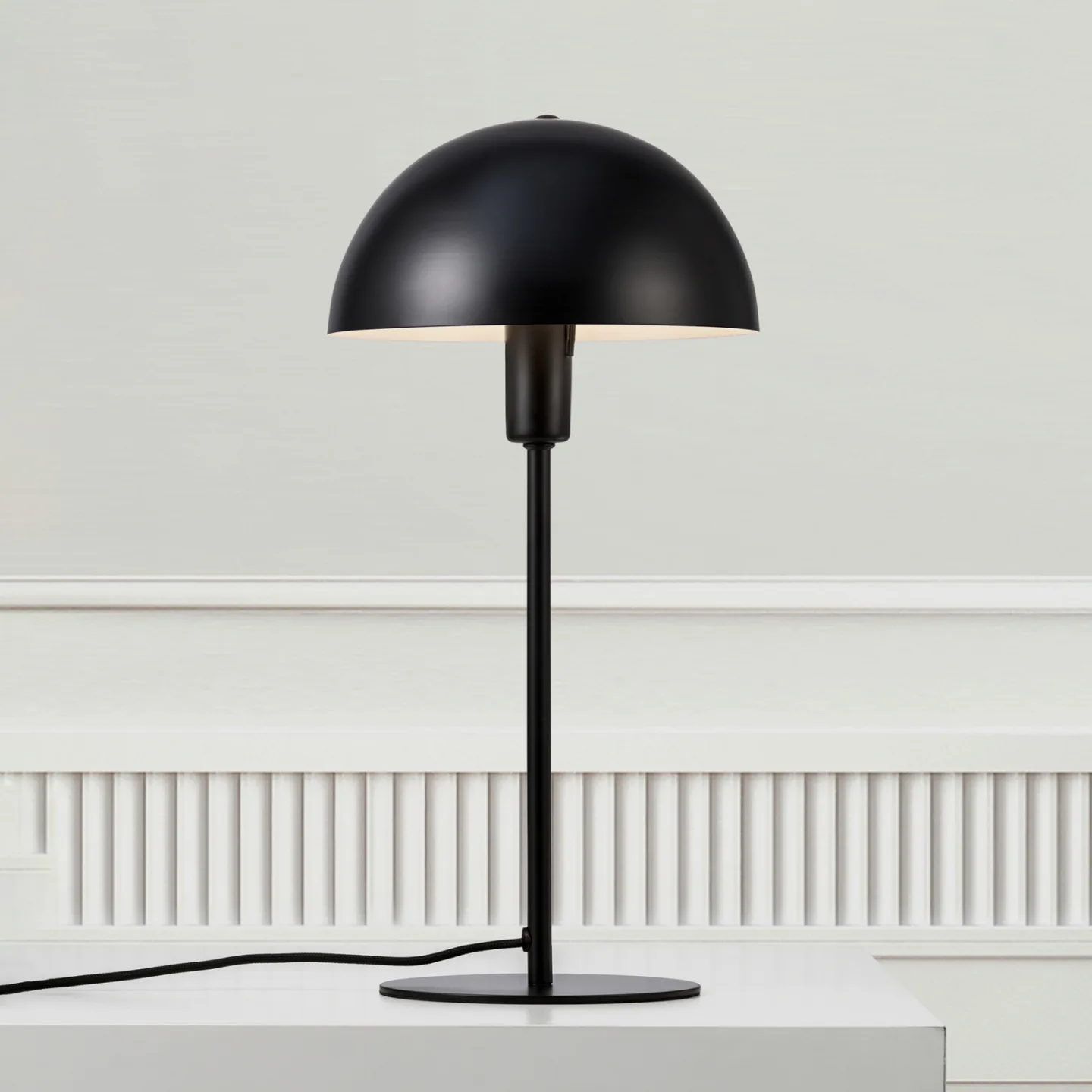 Ellen 20 Tischleuchte Black - Nordlux - Wohnzimmer - Skandinavisch - Metall - Mit Schirm