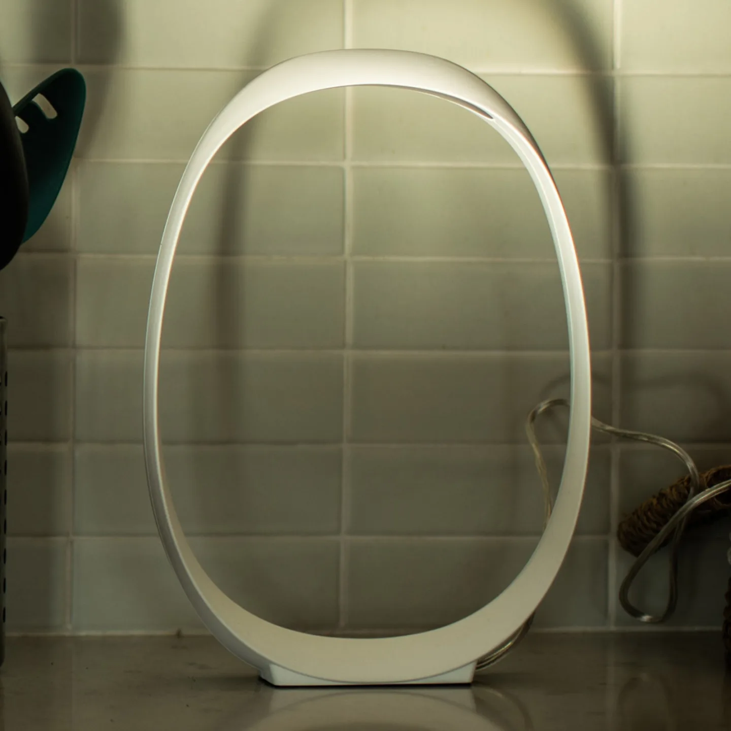 Anisha LED Bordslampa Grande Vit - Foscarini - Vardagsrum - Design - Plast