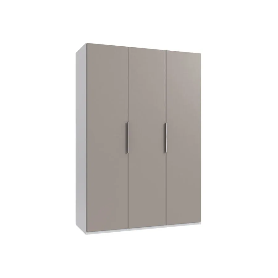 Kleiderschrank Sanko grau Holzwerkstoff B 150 cm