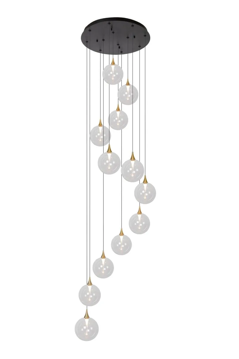 Lucide - Gisela Ø60 - Taklampa - Transparent