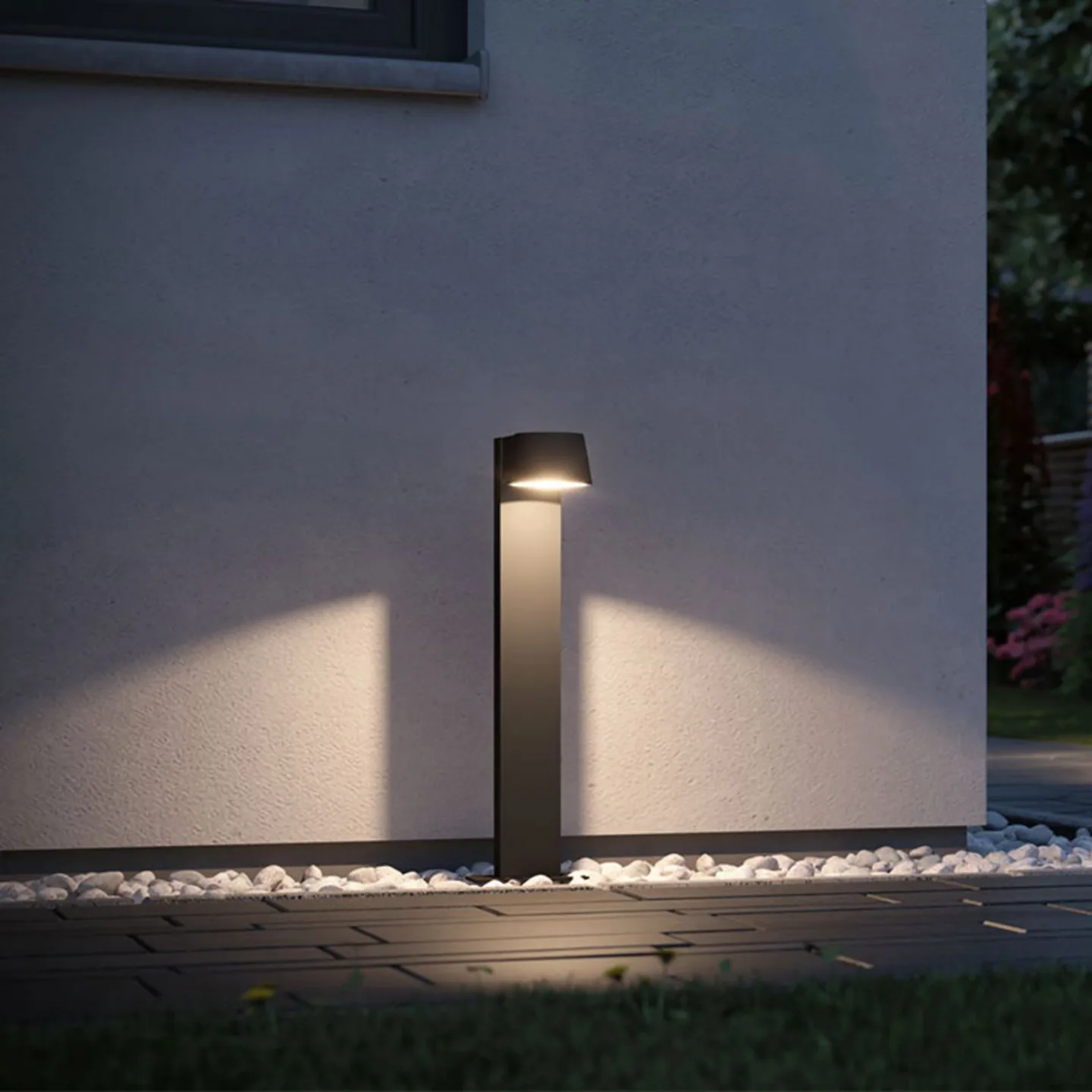 Capea Trädgårdslampa H50 Alu/Antracit - Paulmann - Modern - Metall - Med en ljuskälla