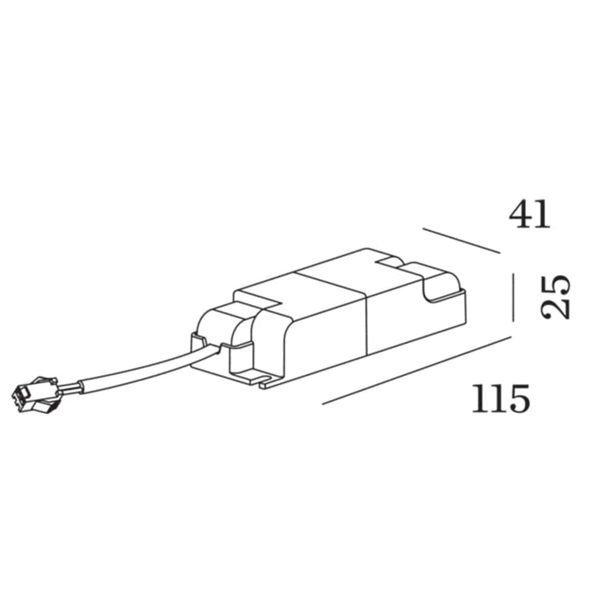Driver 10W 500mA 12-21V Phase-cut dim