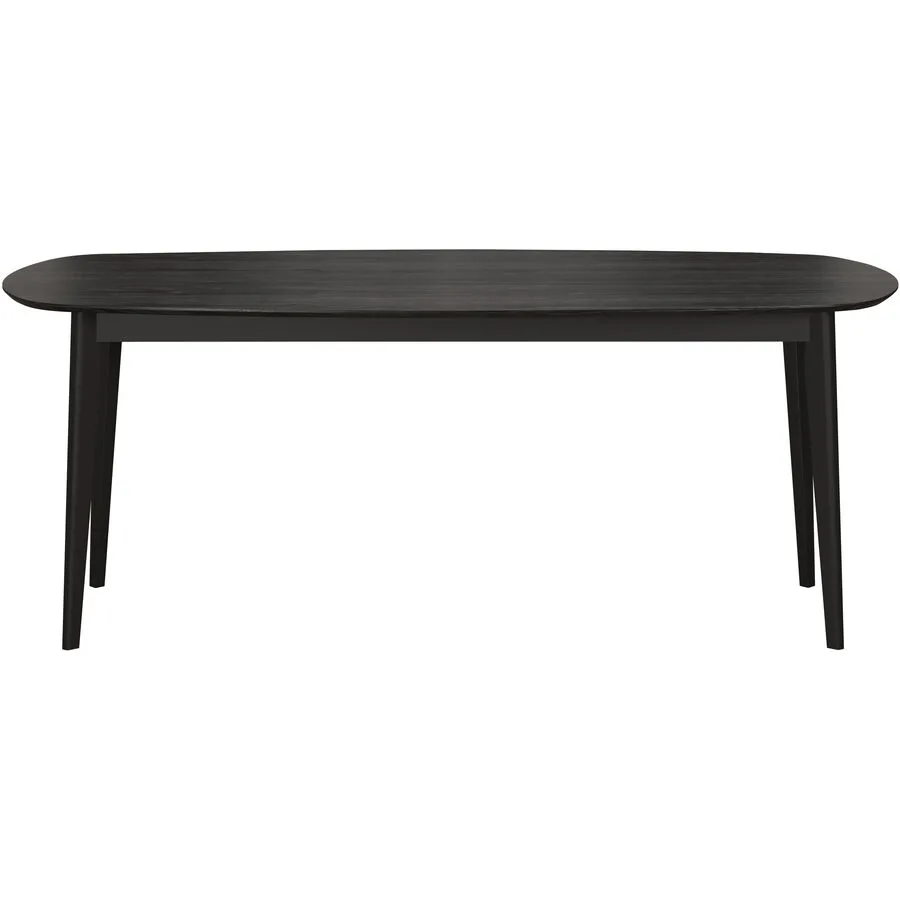 Esstisch Montecito schwarz Holzwerkstoff B 200 T 90 cm
