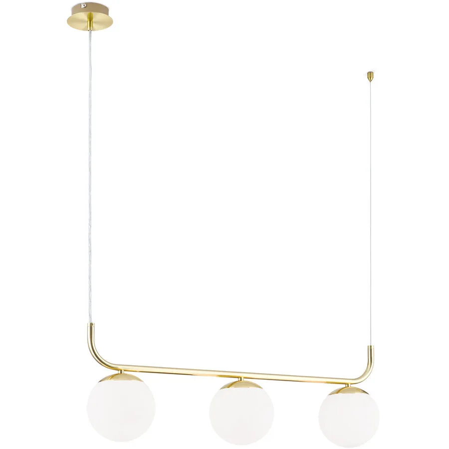 Pendellampe Madis Stahl 15 cm - Farbe: messing matt