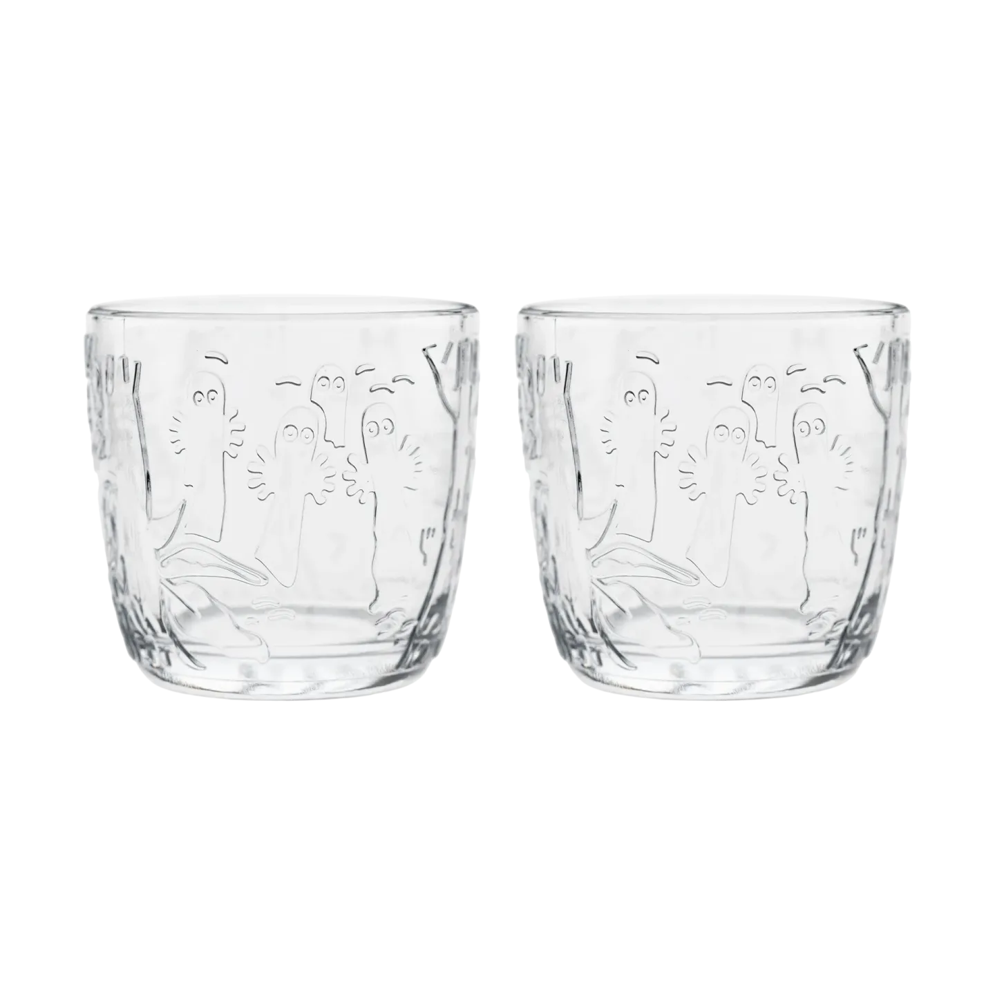 Moomin Arabia Moomin Wasserglas 28 cl 2er Pack Klar