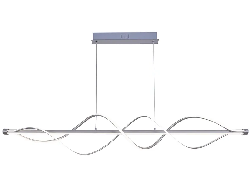 Hängelampe JULINE LED 121x120cm 60W silberfarben