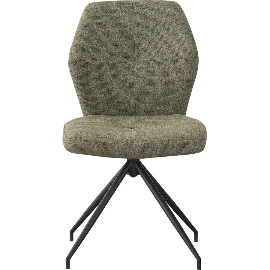 Stuhl Oslos grün Polyester