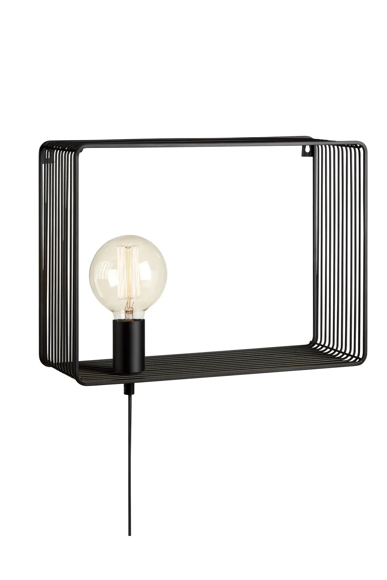 Shelf Wandleuchte Schwarz