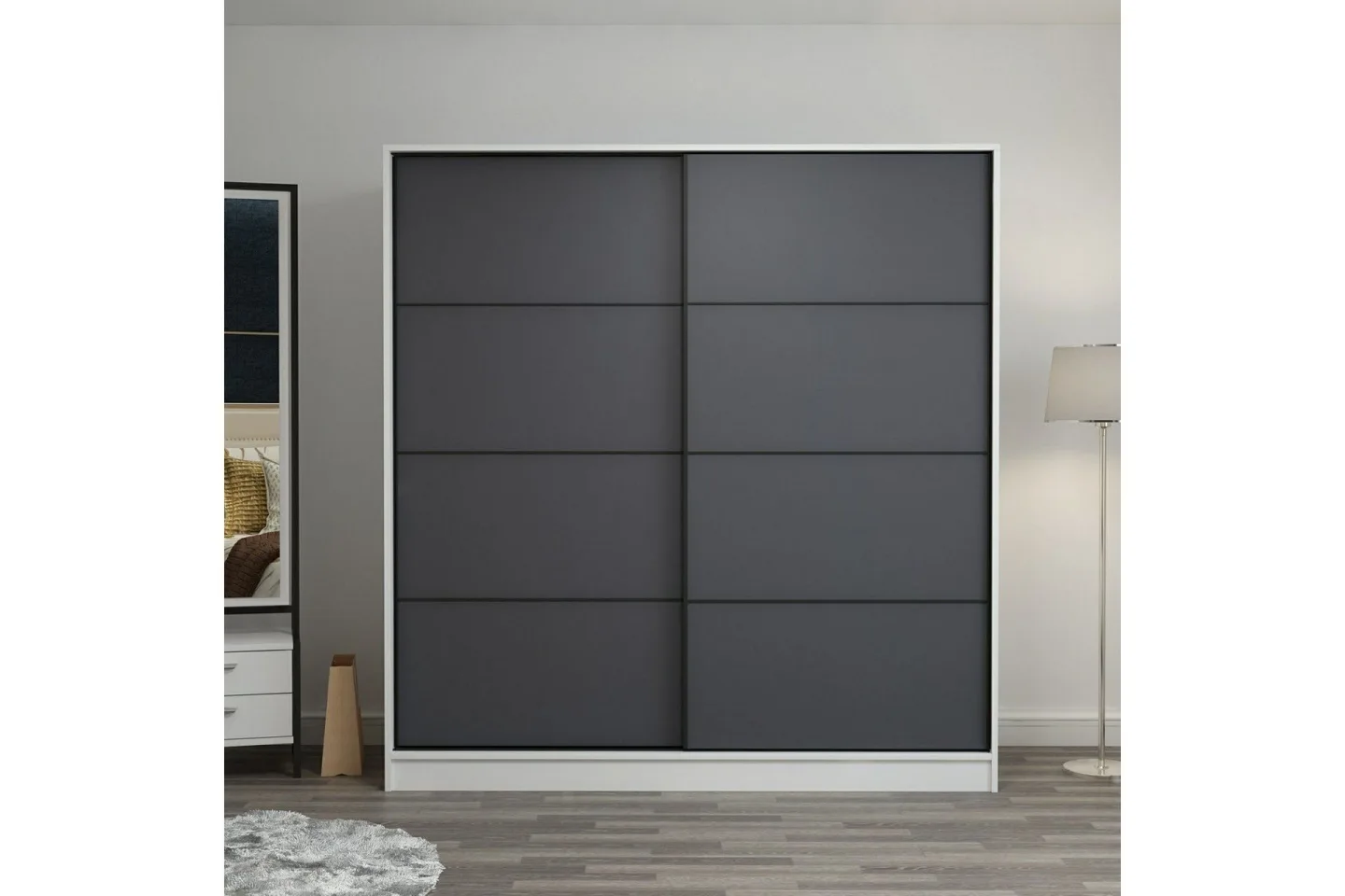 Fruitland Garderob 180 cm - Antracit