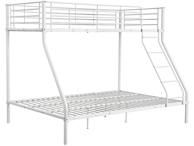 Hochbett HENRY 140x200cm weiss