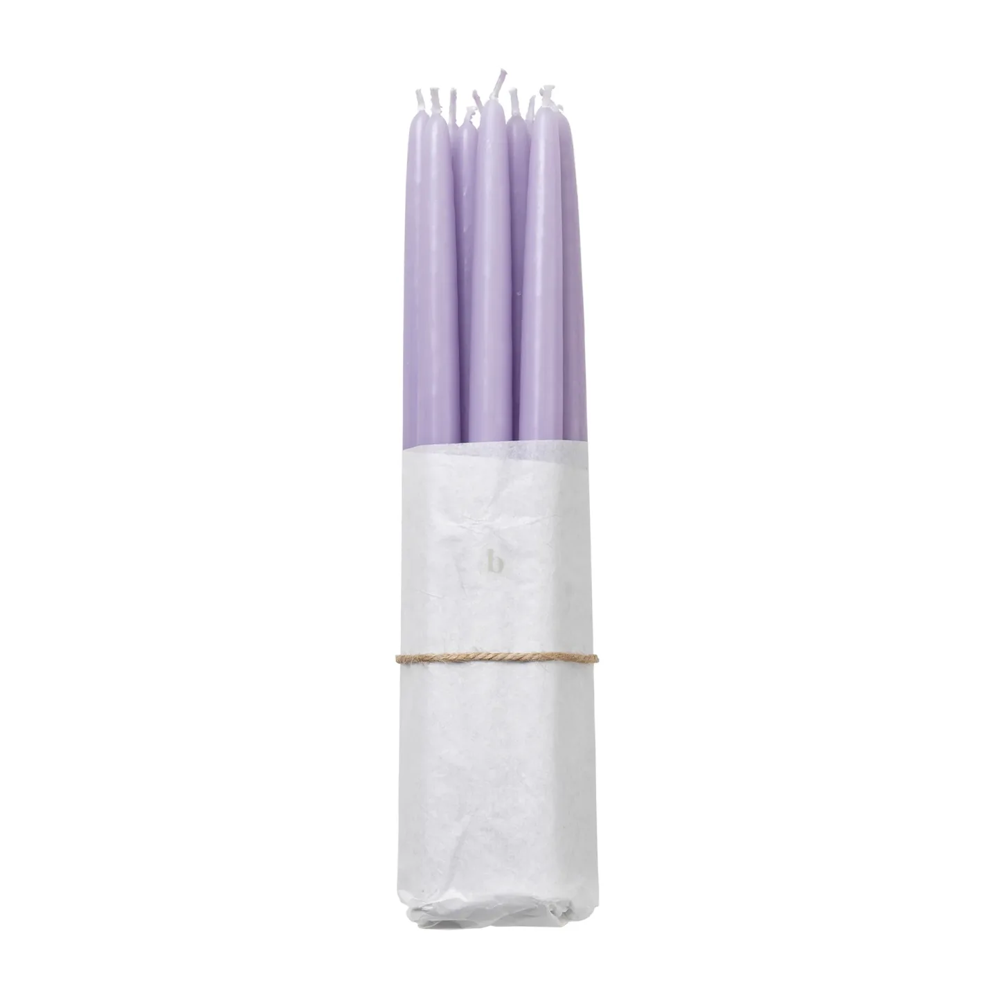 Broste Copenhagen Broste Copenhagen gegossene Kerzen 10er Pack Orchid light purple