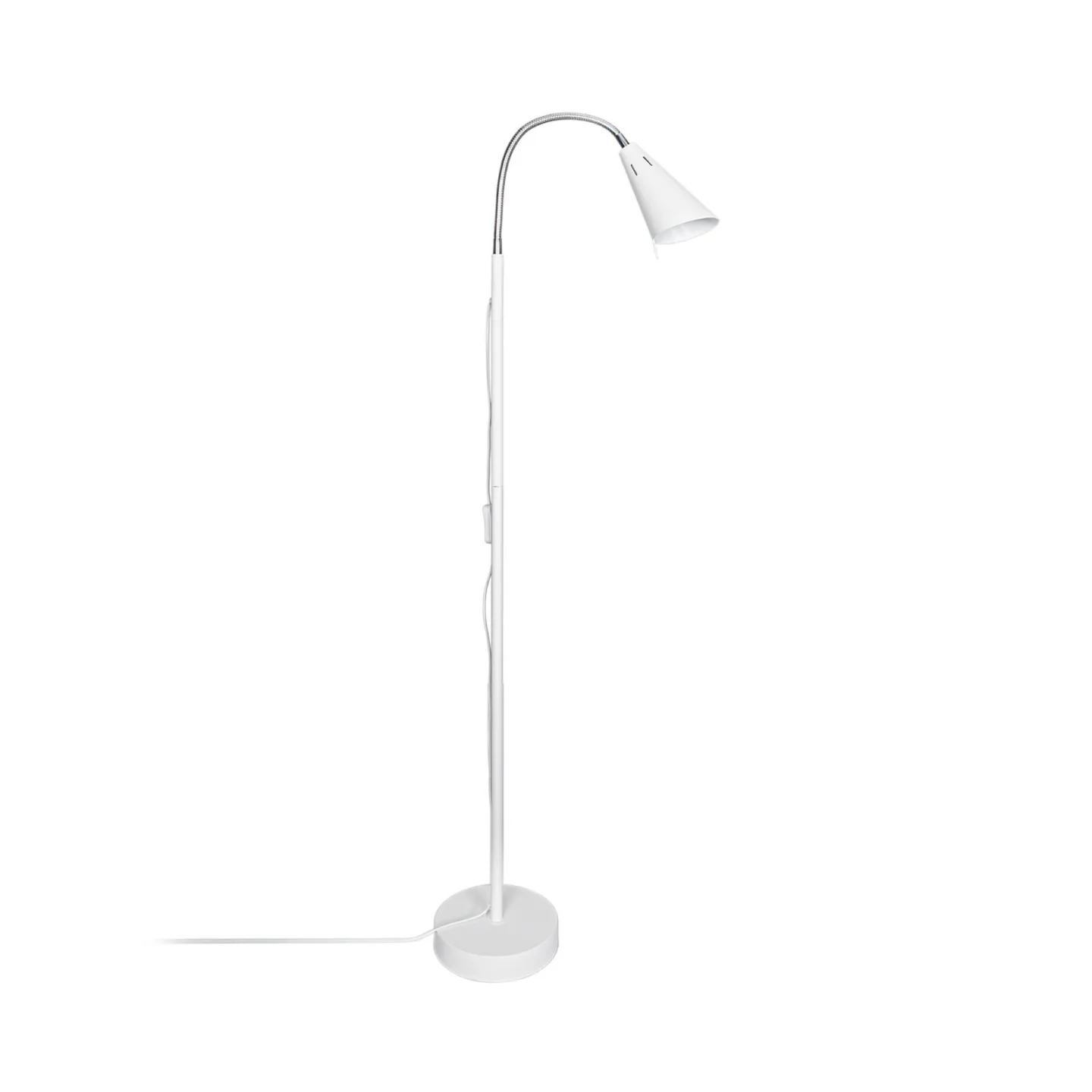 Best Stehleuchte, Höhe 140 cm, sandweiß, Metall, E14 - By Rydéns - Wohnzimmer - Modern - Einflammig