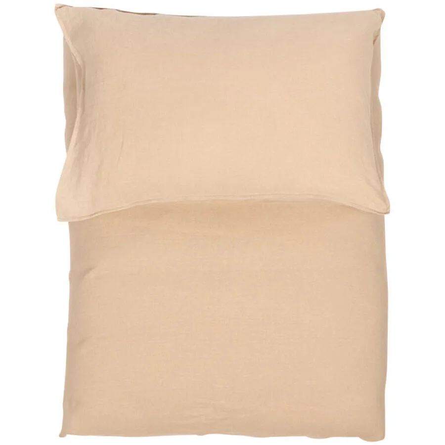 Lavie Kissenbezug Linus ecru Einfarbig Leinen B 40 T 60 cm