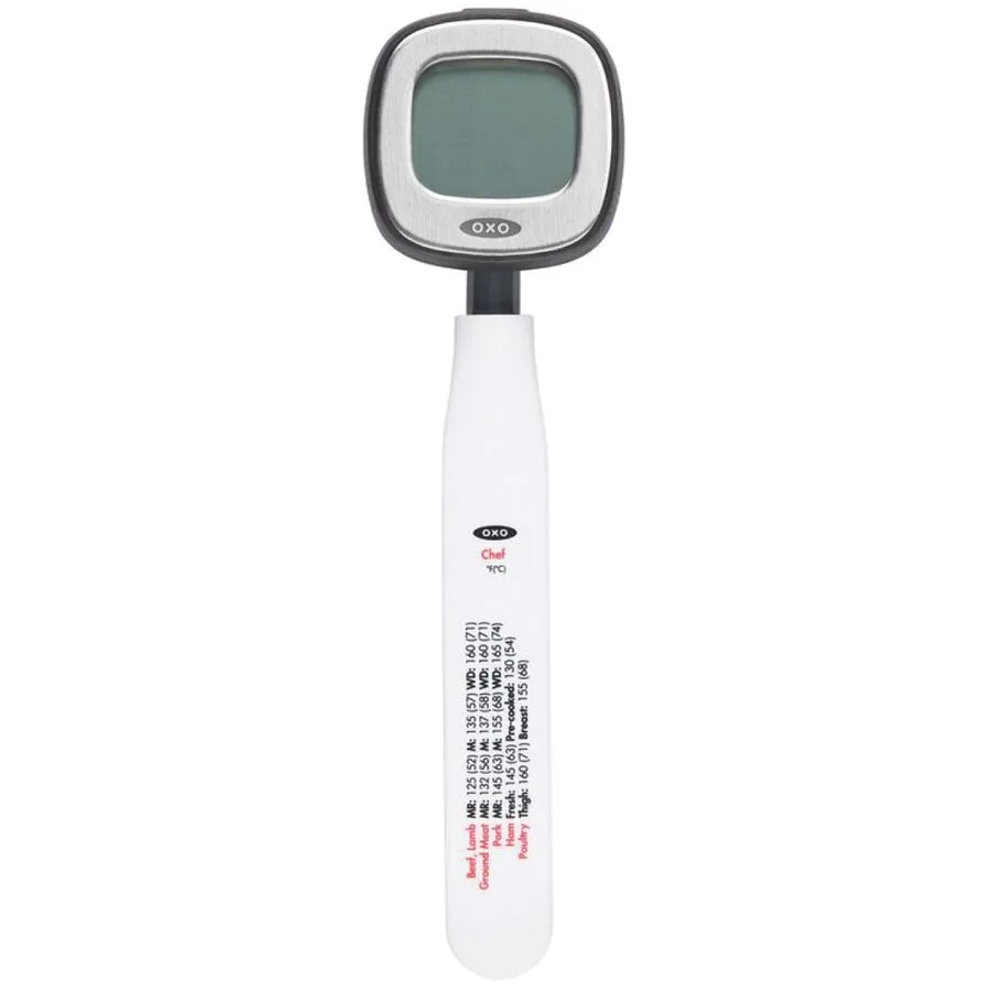 OXO Backofenthermometer Helpful Weiss Edelstahl/Kunststoff