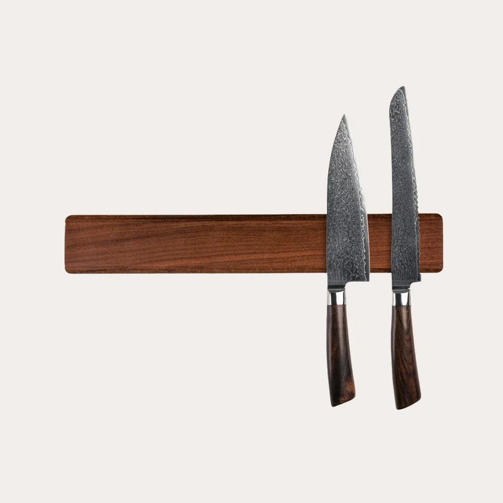 Qookware - Knivmagnet i valnøddetræ