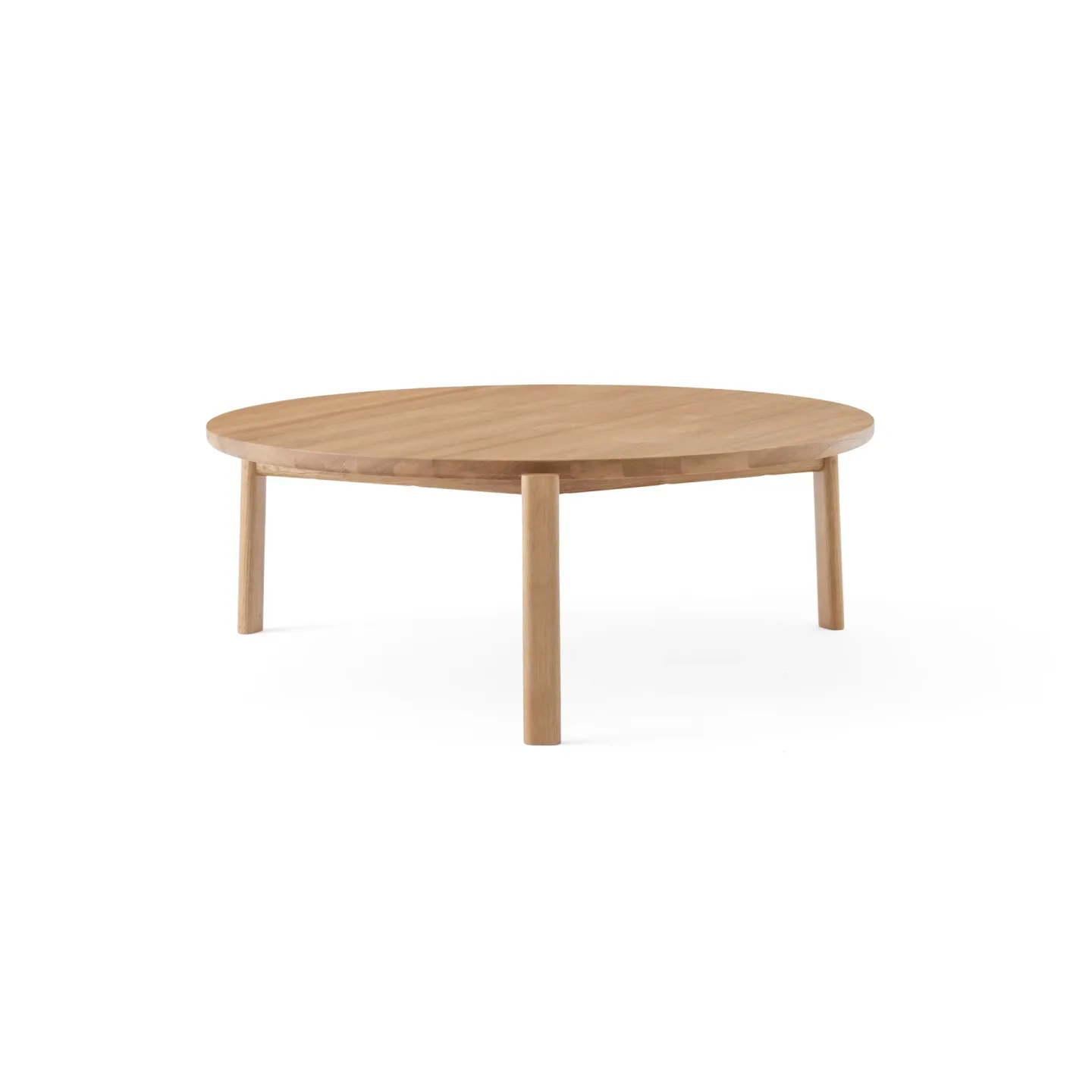Audo Copenhagen Passage Couchtisch Eiche, Ø90 cm