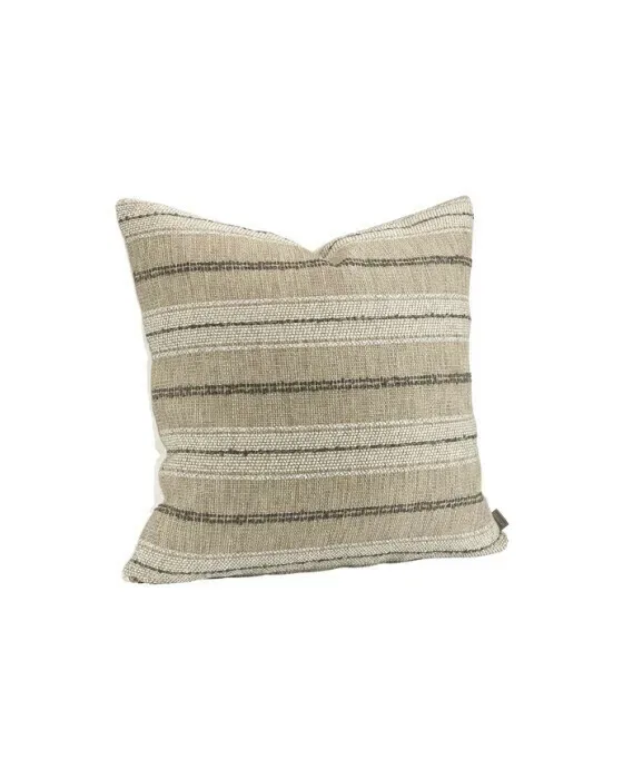 Nomad multi stripe pudebetræk linned
