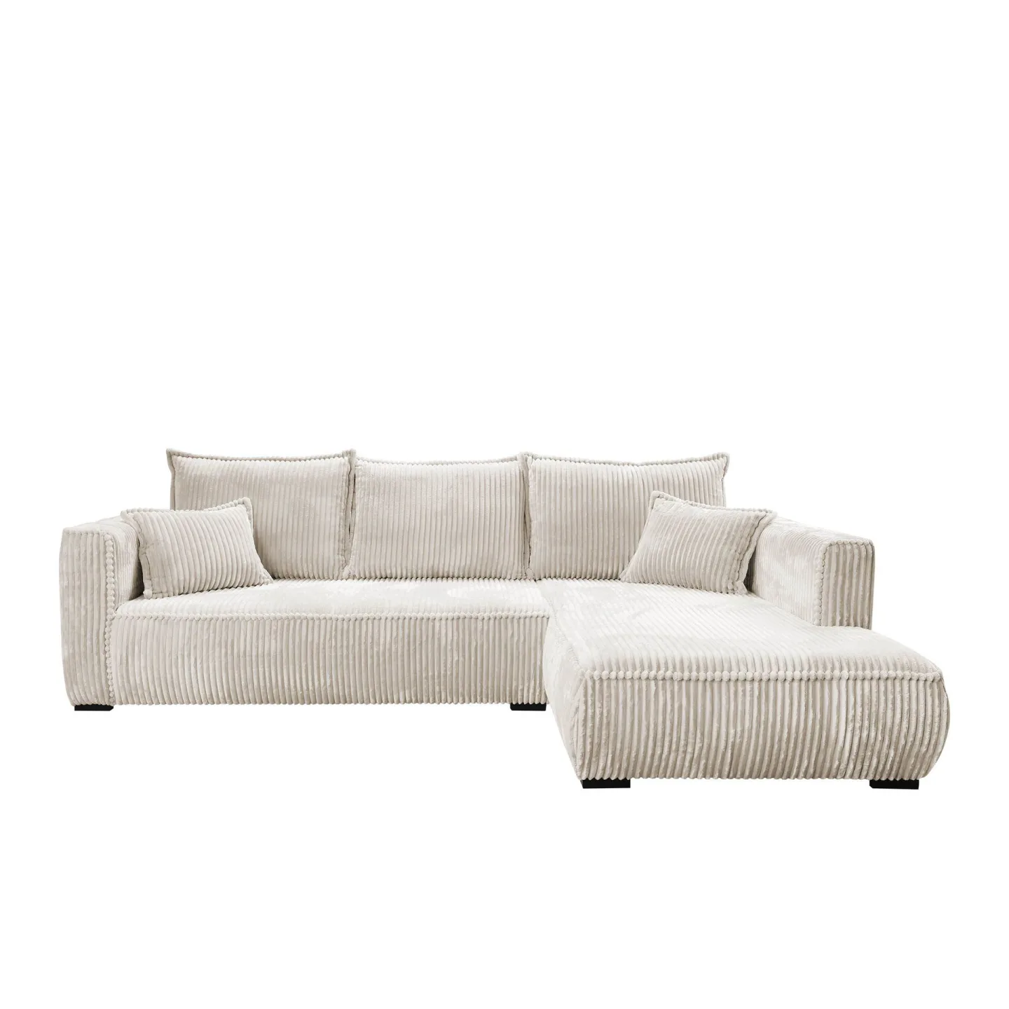 Puente 4-sits Soffa med divan - beige