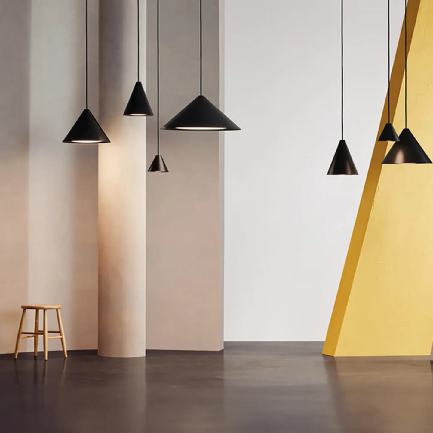 Keglen 175 LED Pendel Hvid - Louis Poulsen - Stue - Aluminium