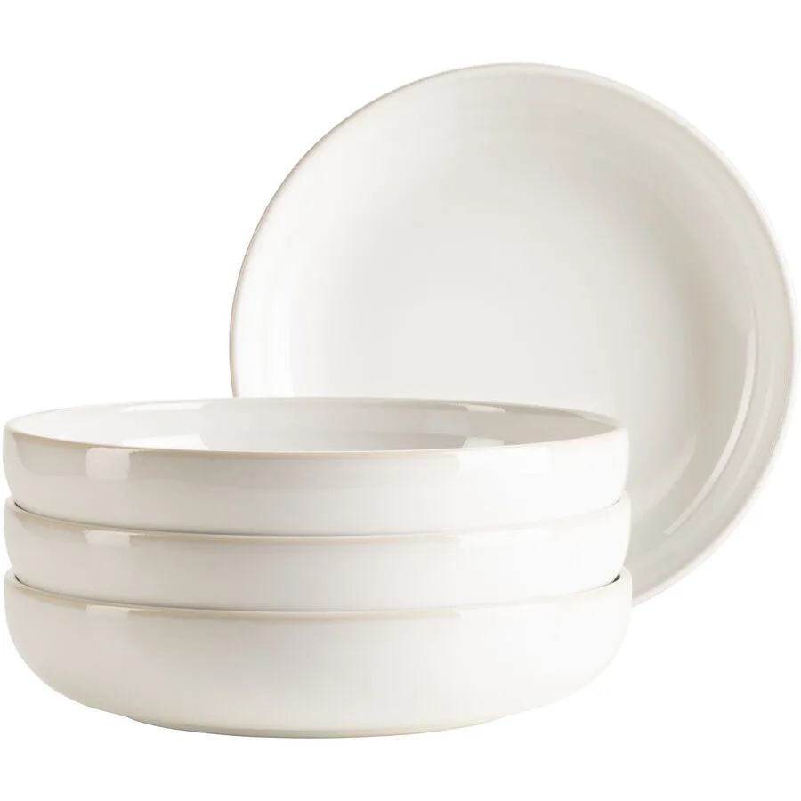 MÄSER Schüssel-Set 4-tlg. Unico Weiss Steinzeug 22 cm