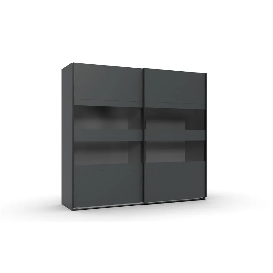 Kleiderschrank Enero graphit Holzwerkstoff B 180 cm