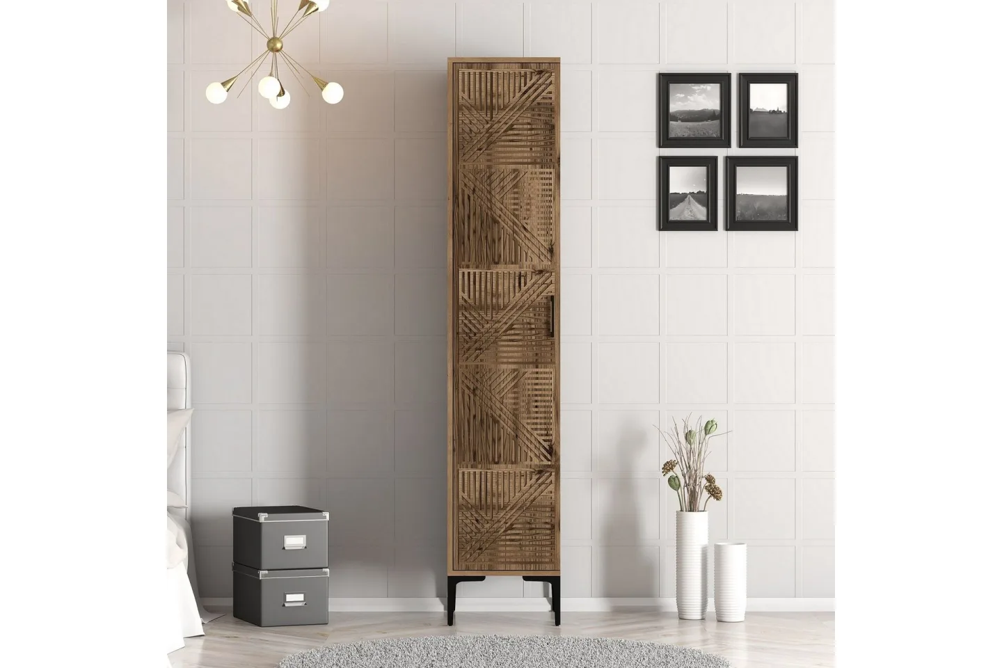 Kumsal Garderob 40 cm - Valnöt