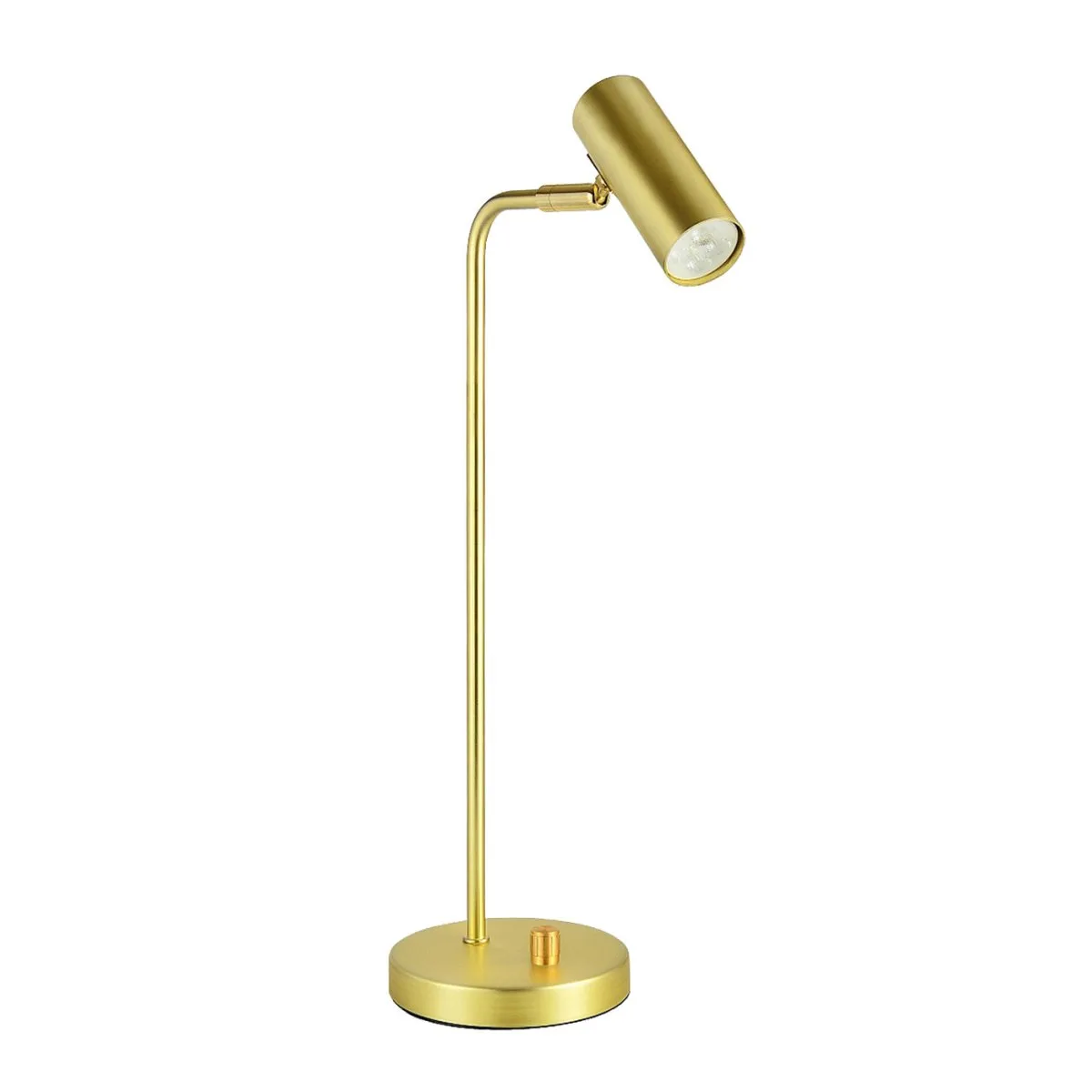 Oriva - Mini 43cm - Skrivbordslampa - Borstad mässing