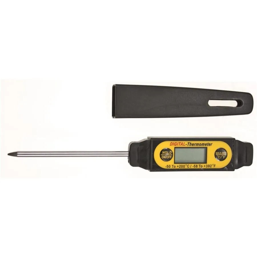 Lagotto Thermometer Null Punkt Edelstahl/Schwarz/Gelb Edelstahl/Kunststoff - Material: Diverse