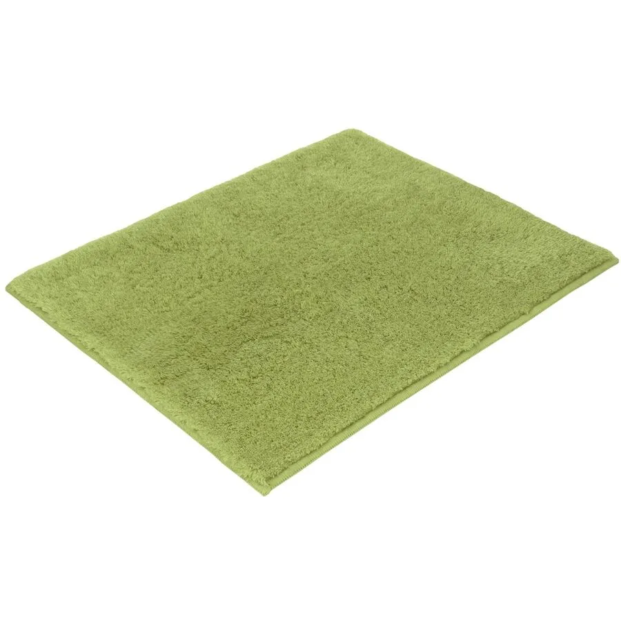 Vossen Badteppich Timeless avocado Polyacryl 50 x 60 cm Rechteckig