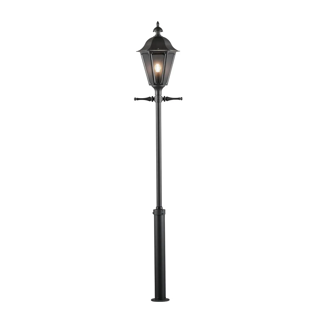 Konstsmide - Pallas 260cm - Stolpe - Svart
