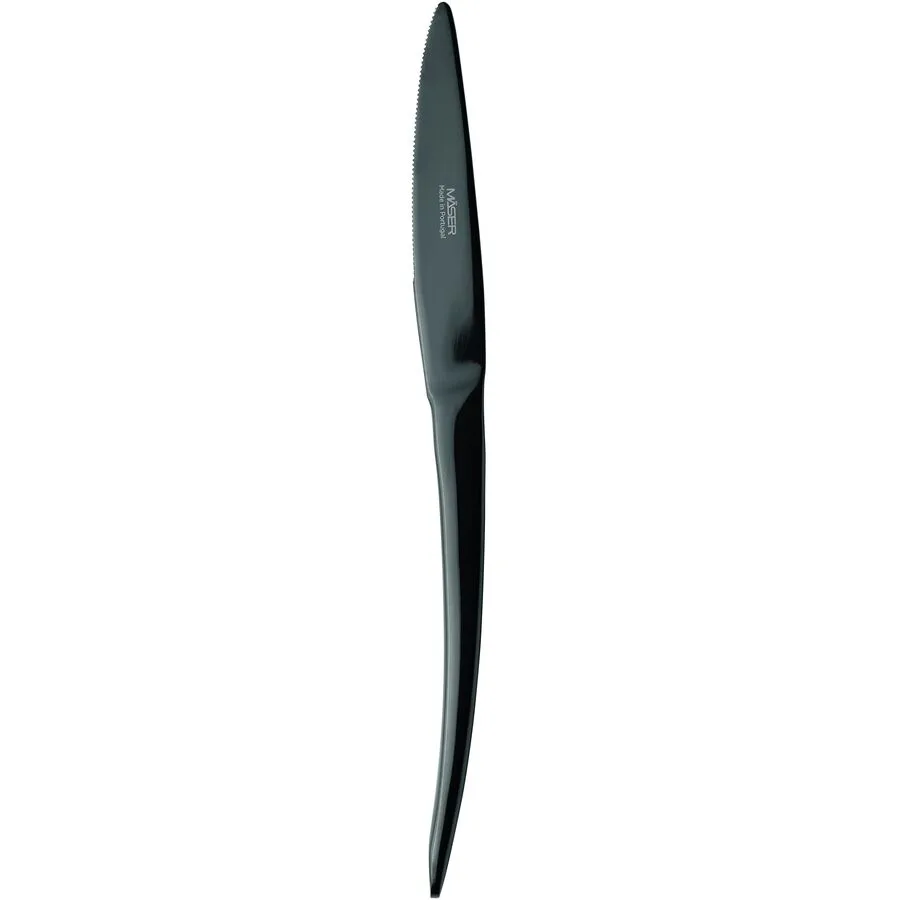 MÄSER Messer-Set Nigran Schwarz Edelstahl