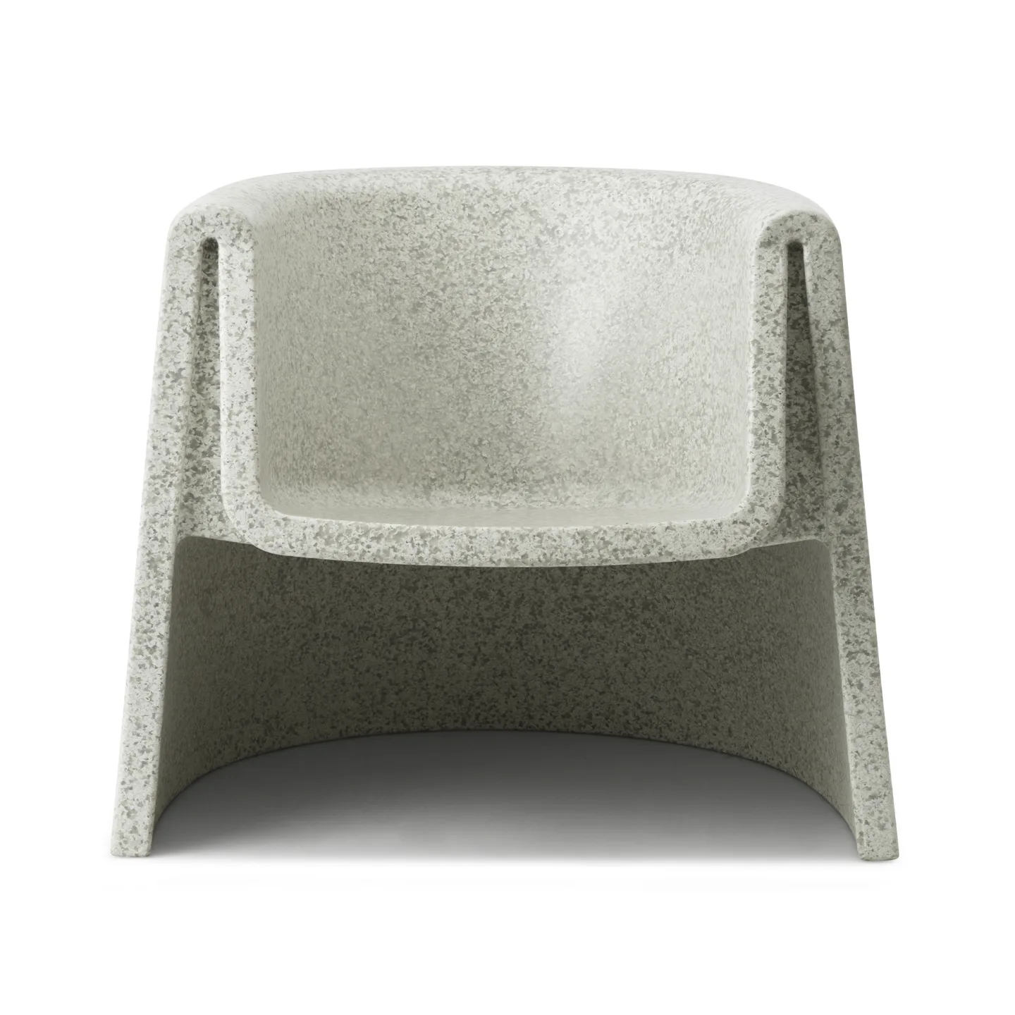 Normann Copenhagen - Bit Lounge Chair White / White - Fåtöljer - Simon Legald - Vit - Plast