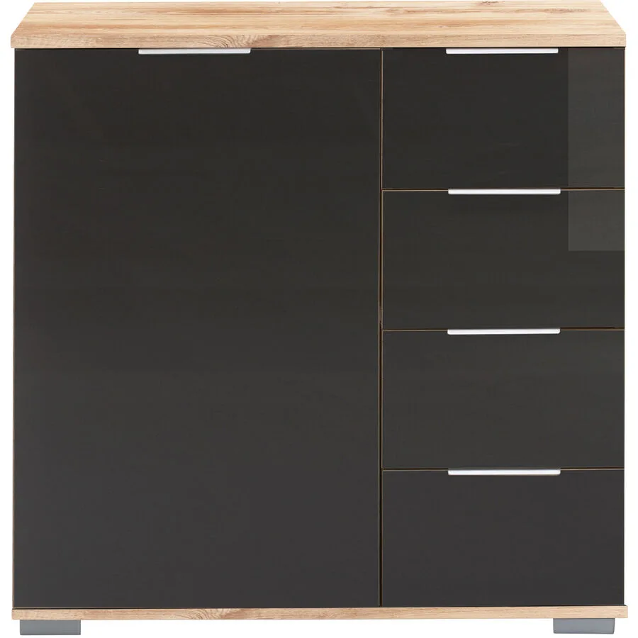 Kommode Peyton C grey Holzwerkstoff B 81 H 83 cm