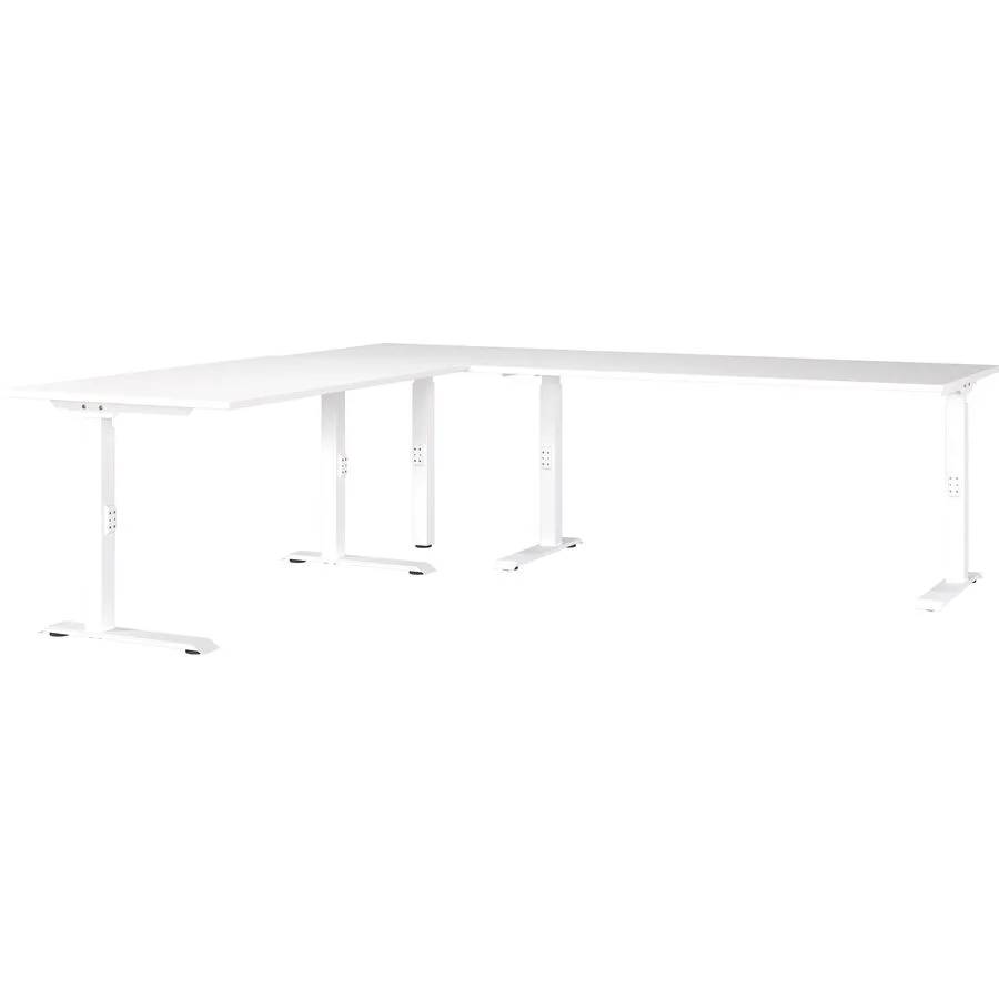 Schreibtisch Zayn weiss Holzwerkstoff B 260 T 200 cm
