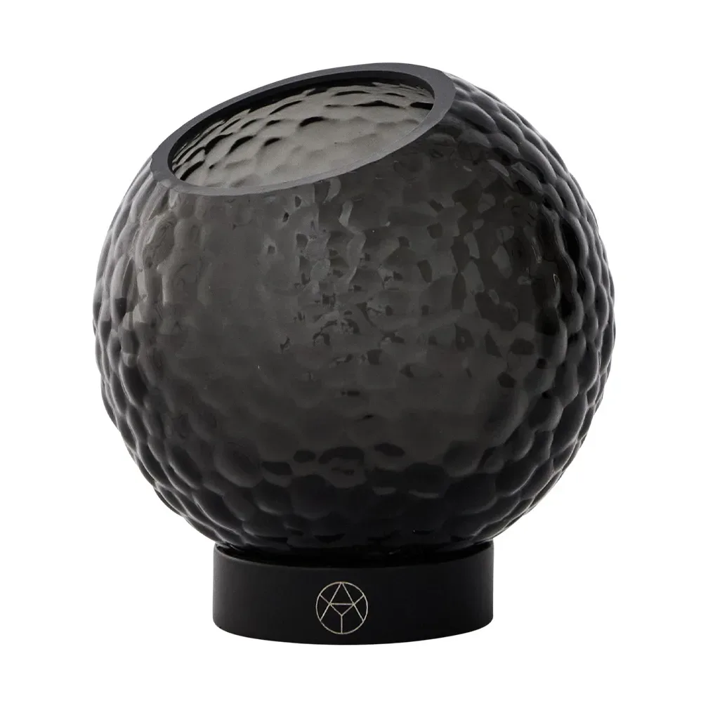 AYTM Globe ljuslykta Ø10 cm Black