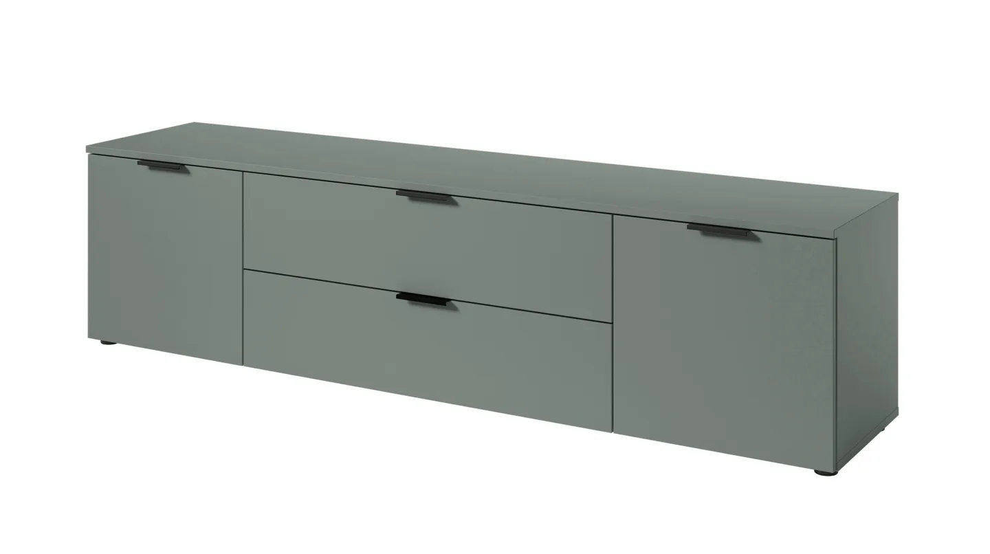TV - Lowboard grün 180 cm TV-Board - LINZ