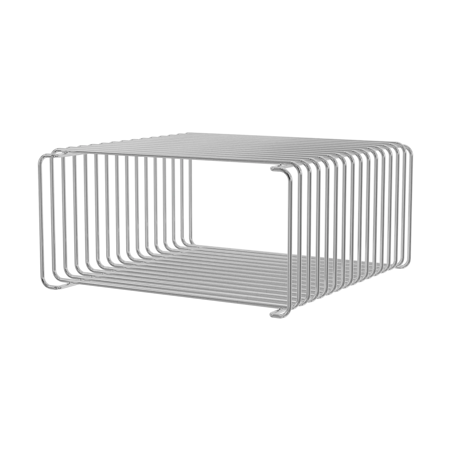Montana Panton Wire Half Height Regal 34,8x17,2x34,8 cm Chrome