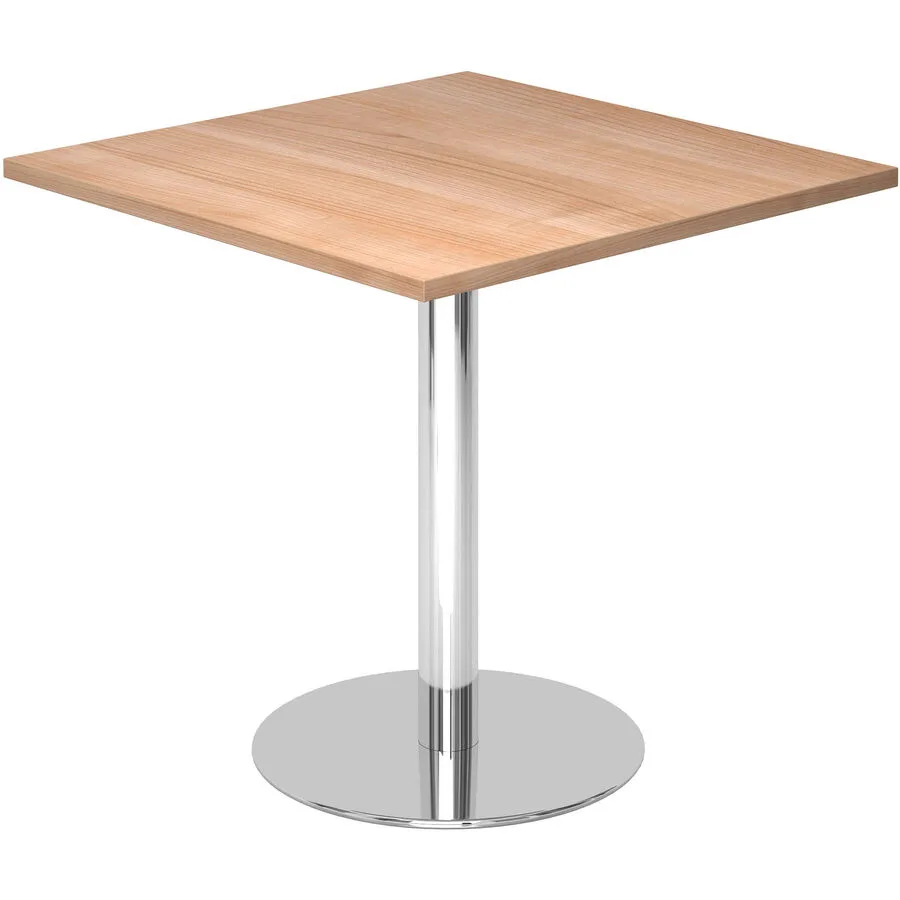 Besprechungstisch Office Nussbaum Dekor Holzwerkstoff B 80 T 80 cm