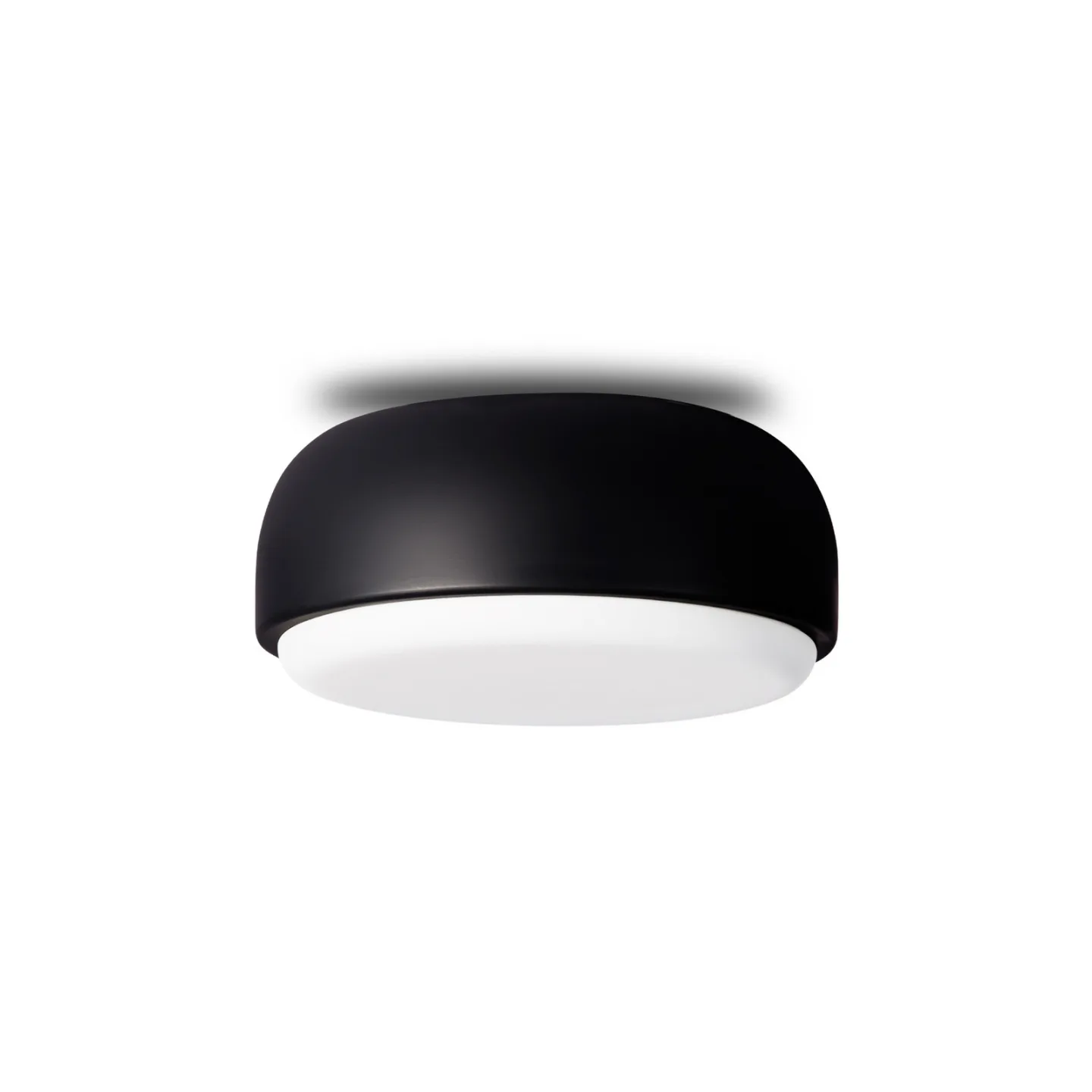 Over Me 30 Deckenleuchte Matt Schwarz - Northern - Wohnzimmer - Design - Metall - Rund
