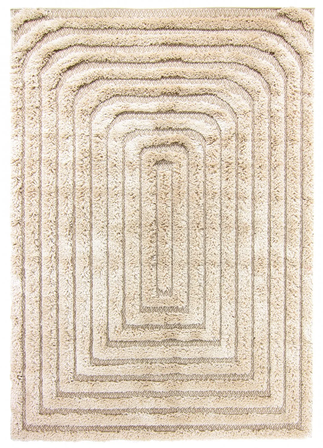 Ryetepper - Torres (beige) (Størrelse: 133 x 195 cm)