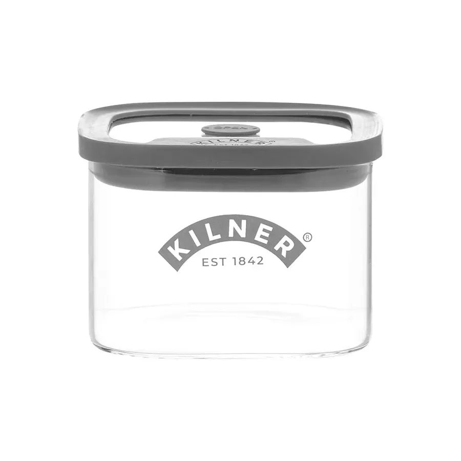 Kilner Kilner FRESH Aufbewahrungsdose Klar-grau, 0,5 l