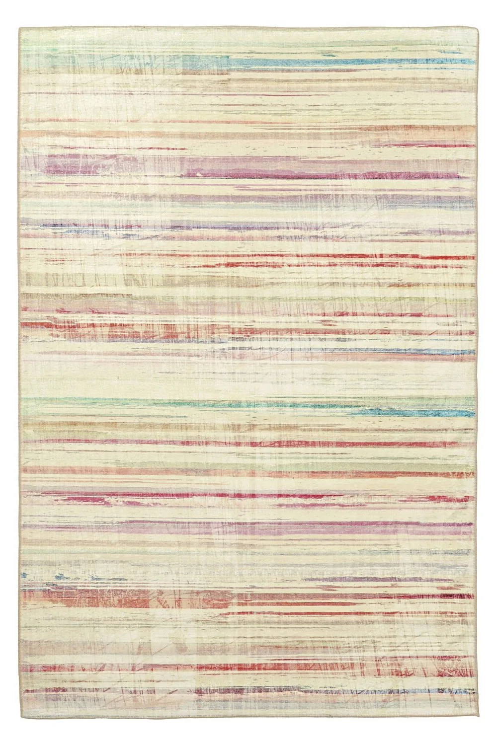 Flatvevd teppe - Delara (beige/multi) (Størrelse: 230 x 340 cm)