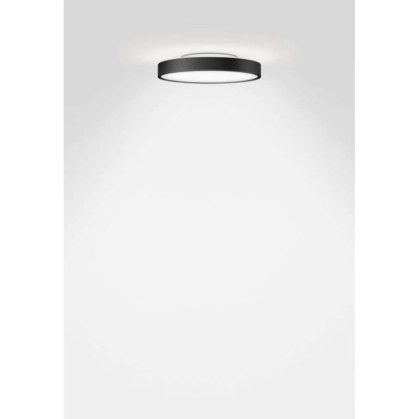 Slice² PI Plafond Ø225 Black - Serien Lighting - Vardagsrum - Aluminium