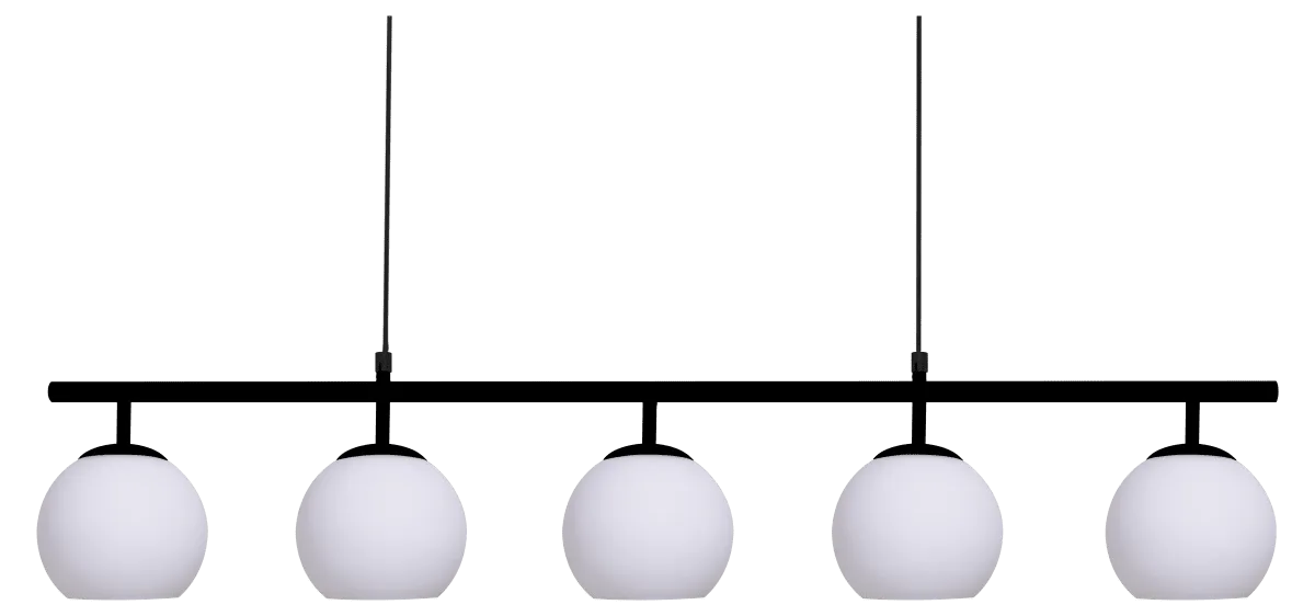 Nordic Lighting - Globi 5 120cm - Taklampa - Svart/vit