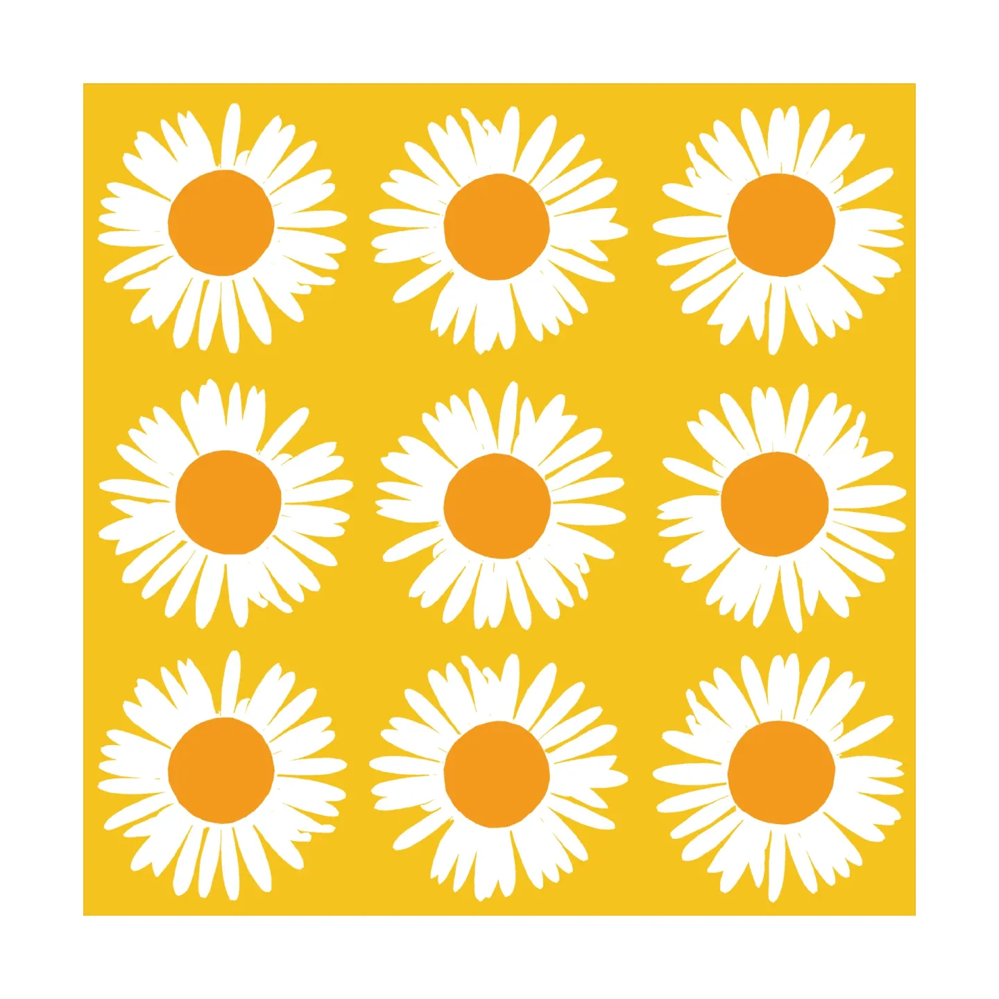 Marimekko Auringonkukka Serviette 33x33 cm 20er Pack Yellow