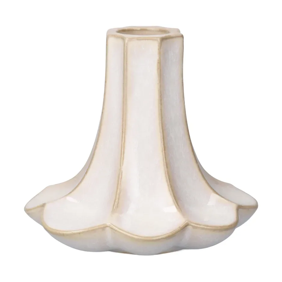 Kähler Kantarell Kerzenhalter Sand, 10 cm