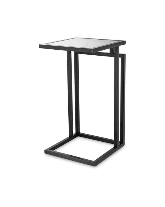 Marcus Side Table Gunmetal Finish