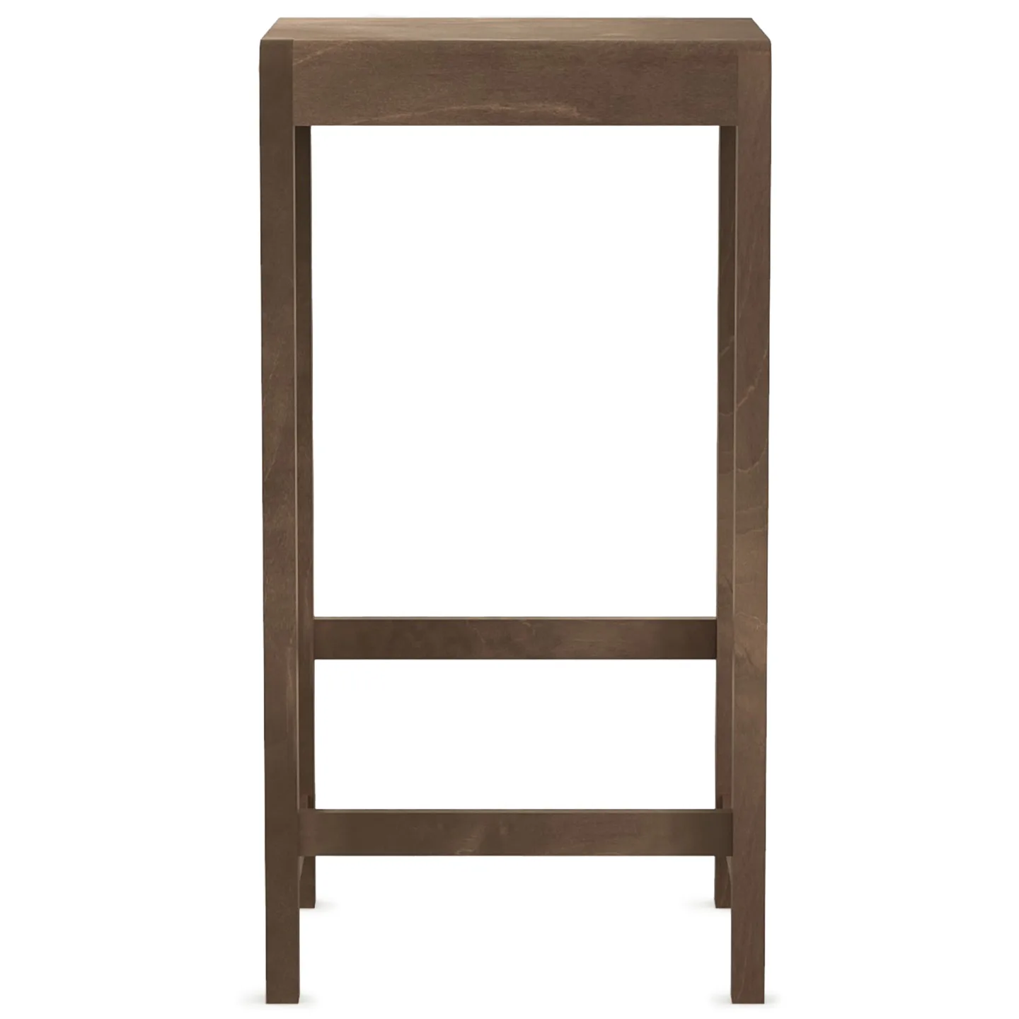 Frama - Stool 01 – Dark Brown Birch – H76 - Pallar - Frama Studio - Träfärgad - Trä